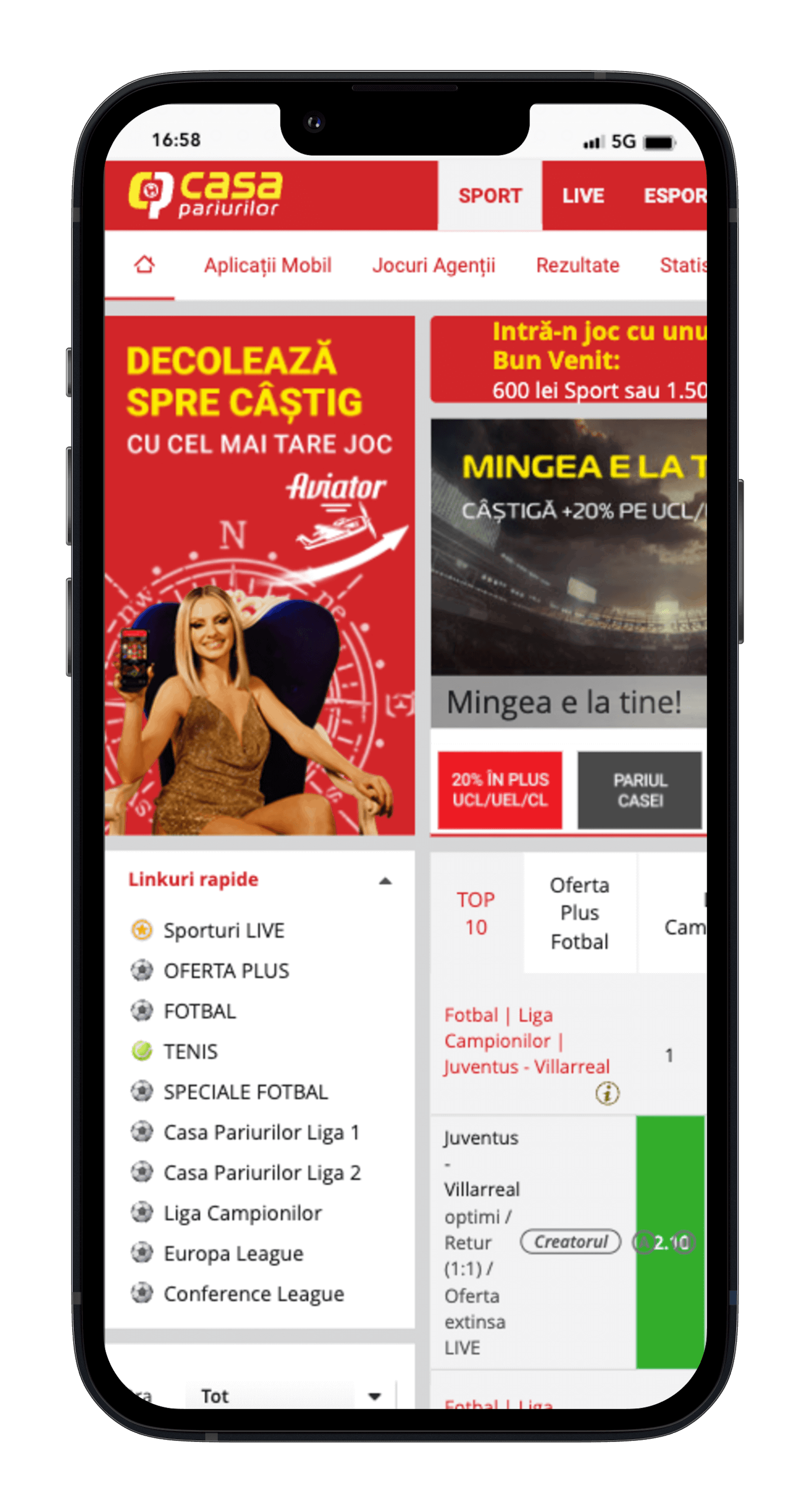 Casa Pariurilor Sport