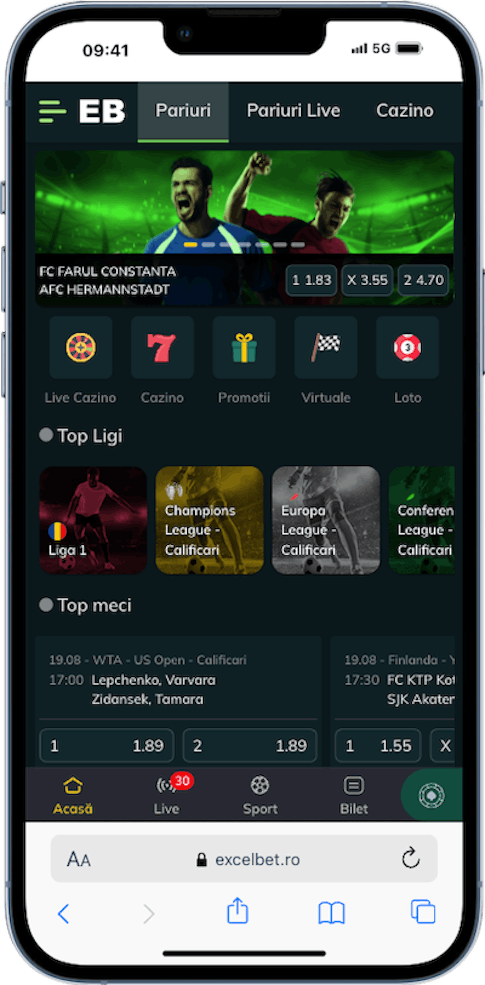 Excelbet Pariuri Sportive