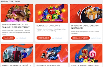 Promotii Luck pariuri