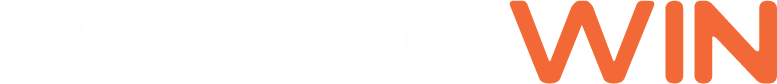 Publicwin logo white