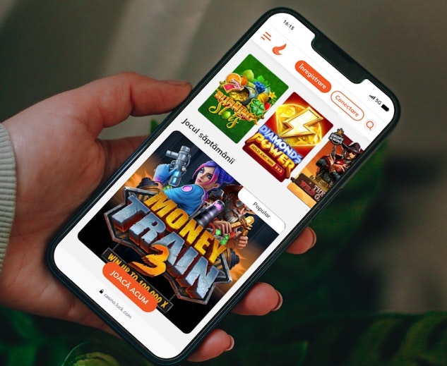 Luck casino pe mobil