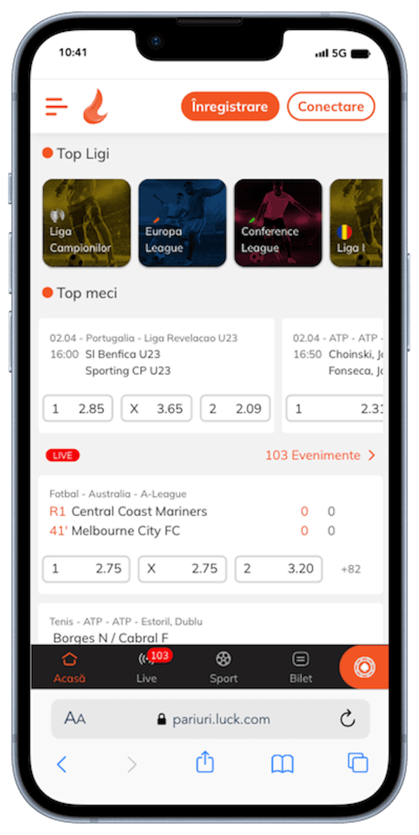 Luck pariuri sportive