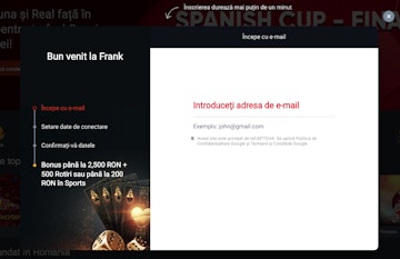 Frank Sport Inregistrare