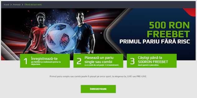 Net Bet Bonus de Bun Venit