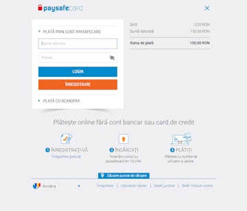 paysafecard 25 lei