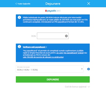 cele mai bune site-uri de pariuri sportive paysafecard