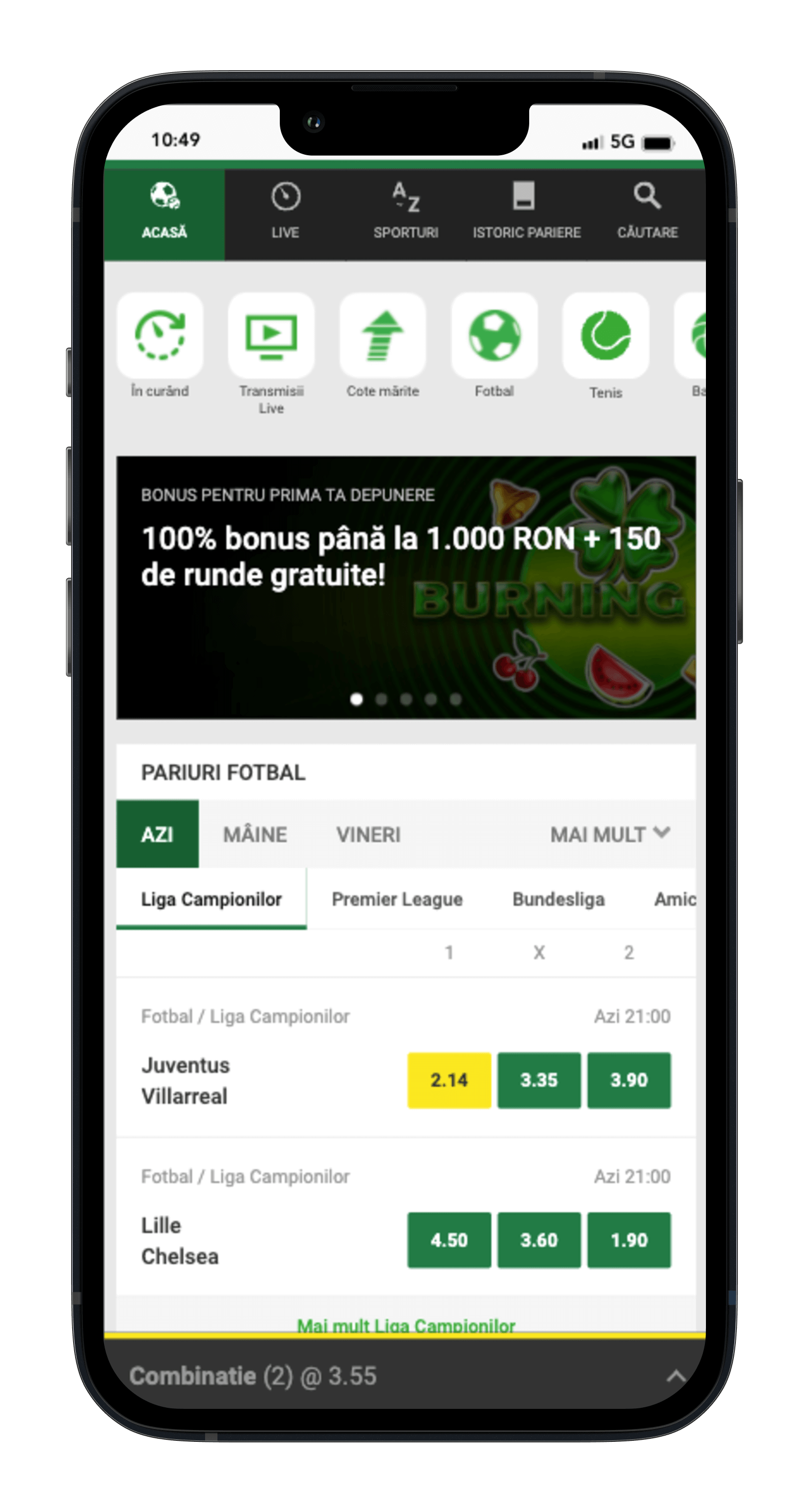 Unibet Pariuri Sportive