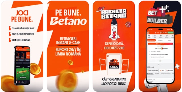 Betano aplicatie ios