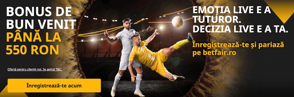 Betfair bonus de bun venit