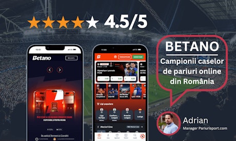 Cea mai buna casa de pariuri online romania