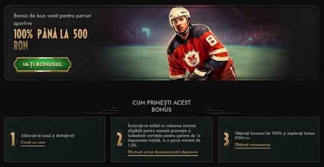 Don bonus de bun venit