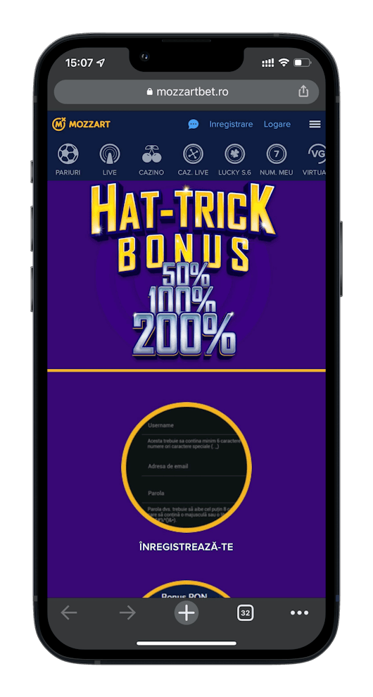 Mozzart bet hat trick