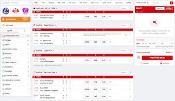 Pariuri live superbet