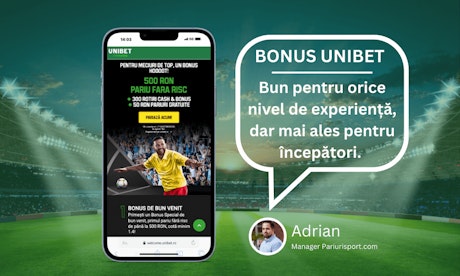 Unibet bonus de bun venit