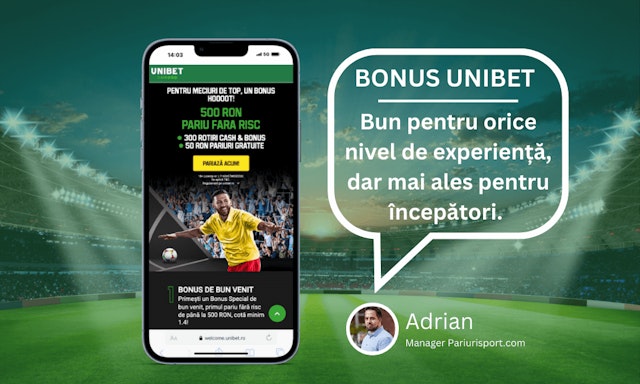 Unibet bonus de bun venit